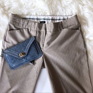 Express Editor Pants - Tan color